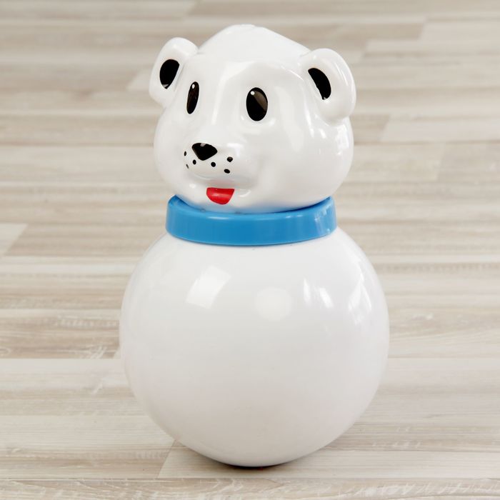 Неваляшка средняя "Белый медведь"