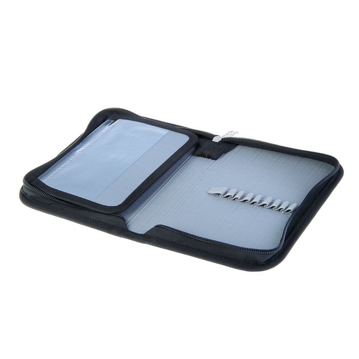 Пенал 1 секция 140 х 205 мм, откидная планка, ткань Smart Superfast синий 531341