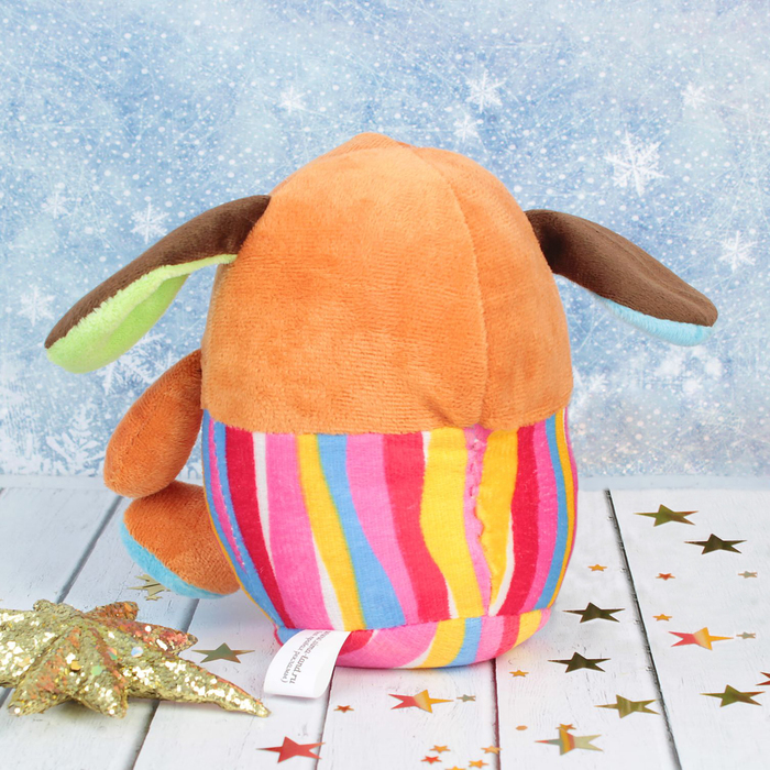 Мягкая игрушка музыкальная "Пёсик-толстячок"