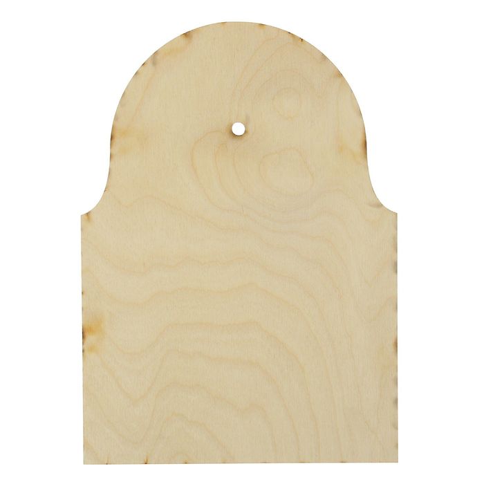 Заготовка для часов из фанеры №5, 28х22х0,4 см