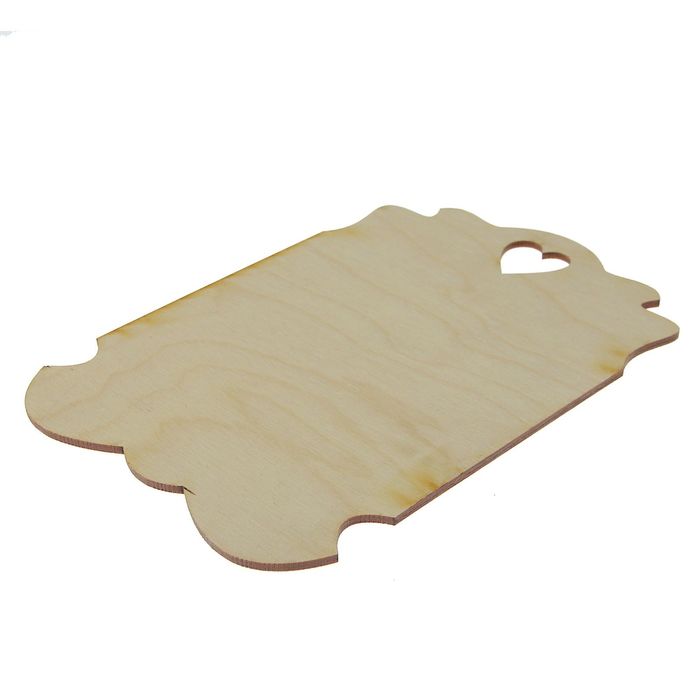 Доска из фанеры для декора №3 17х24х0,4 см