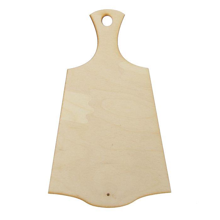 Доска из фанеры для декора №5 15х24х0,4 см