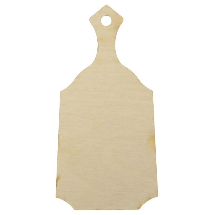 Доска из фанеры для декора №6 12х24х0,4 см