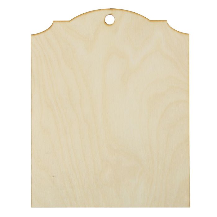 Доска из фанеры для декора №11 20х25х0,4 см