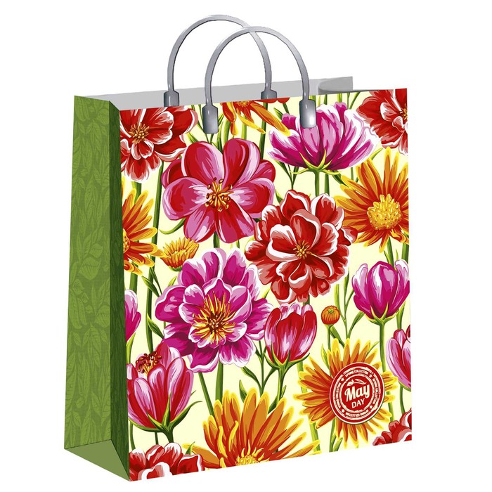 Пакет "Майский день", мягкий пластик, 23х27 см, 150 мкм