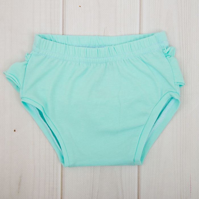Набор для девочки: трусы и повязка на голову Крошка Я, цвет мятный, рост 62-68 (22-24), 3-6 мес.
