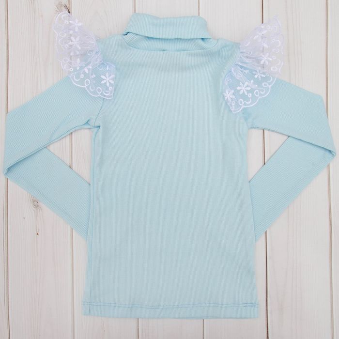 Водолазка детская KAFTAN, цвет мятный, рост 110-116 (32), 5-6 лет