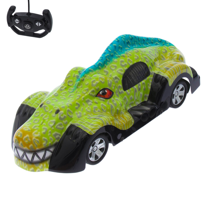 Машина радиоуправляемая "Крокодил", работает от батареек