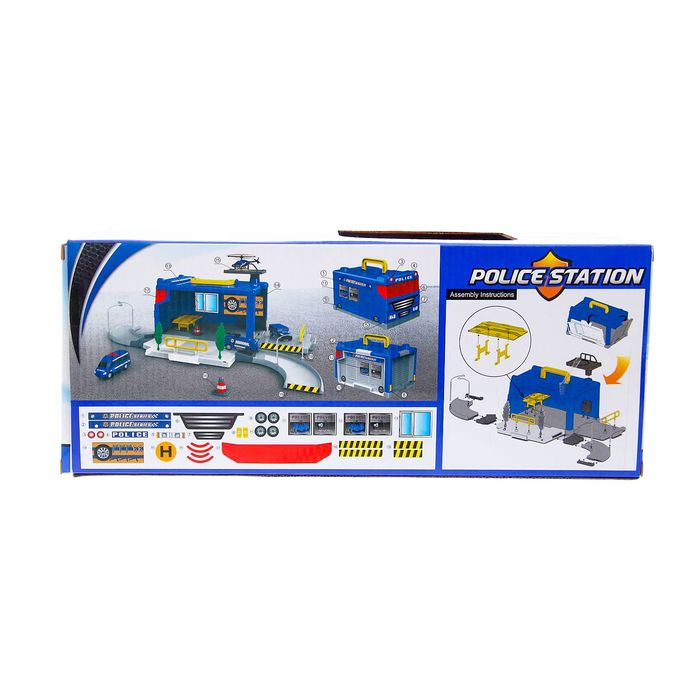 Гараж-трансформер "Полицейский участок"
