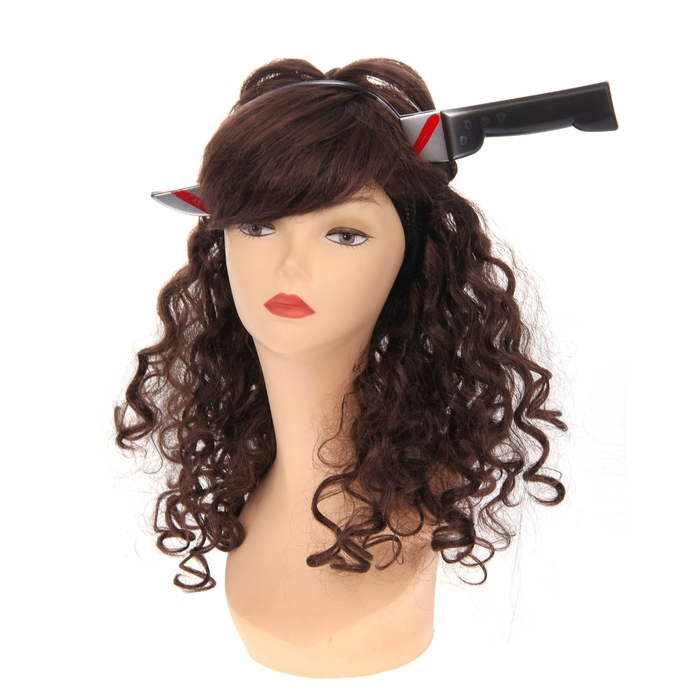 Прикол "Нож в голове"