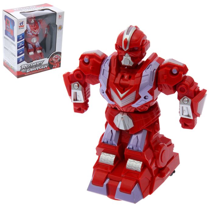 Робот «Танцор», световые и звуковые эффекты, работает от батареек