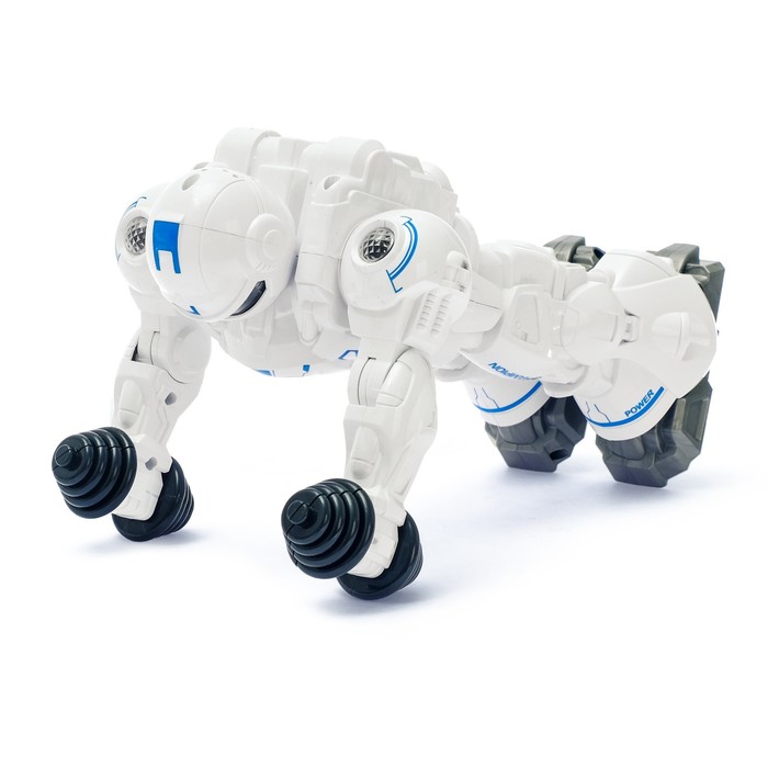 Робот «Атлет», световые и звуковые эффекты, работает от батареек