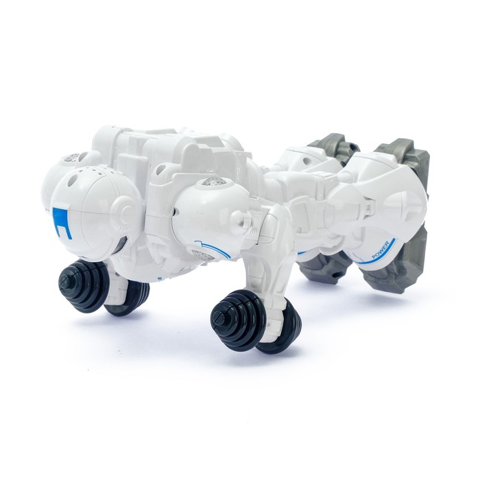 Робот «Атлет», световые и звуковые эффекты, работает от батареек