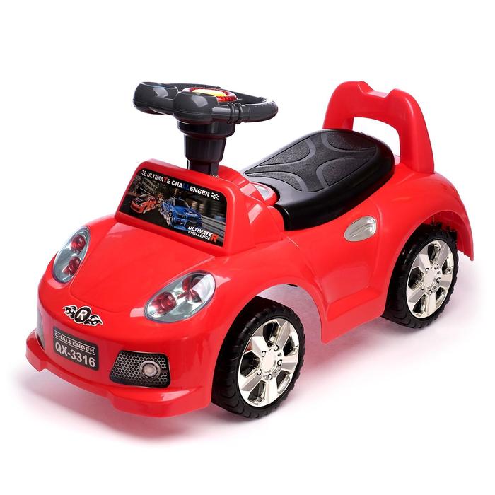 Толокар «Тачка», световые и звуковые эффекты, цвета МИКС