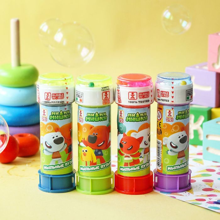 Мыльные пузыри Ми-Ми-Мишки Любимые герои 60 мл
