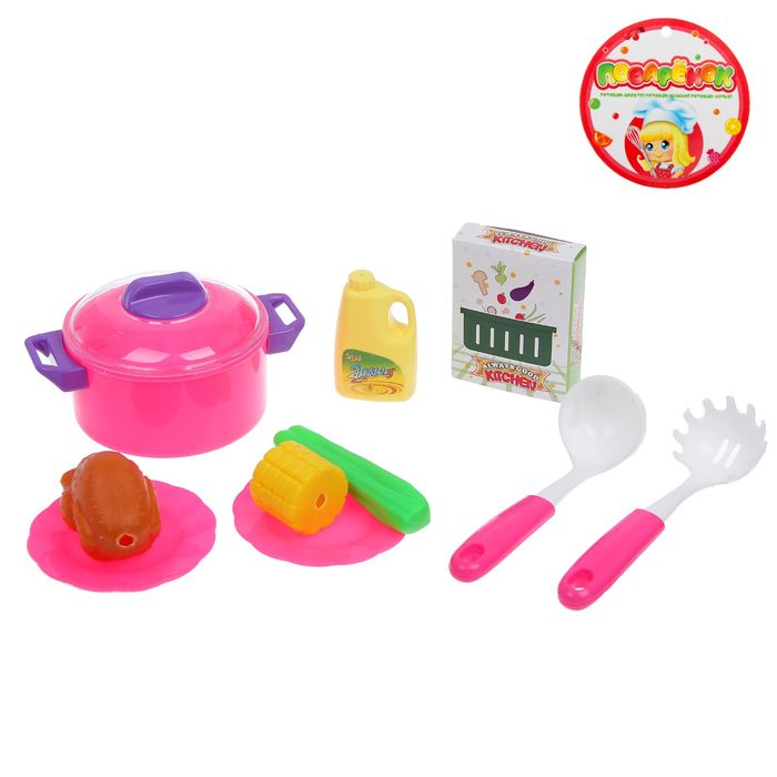 Набор посуды "Вкусный обед", МИКС