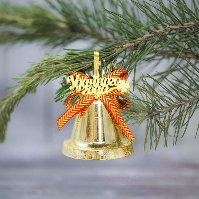 Подвеска-колокольчик "Удачного года"
