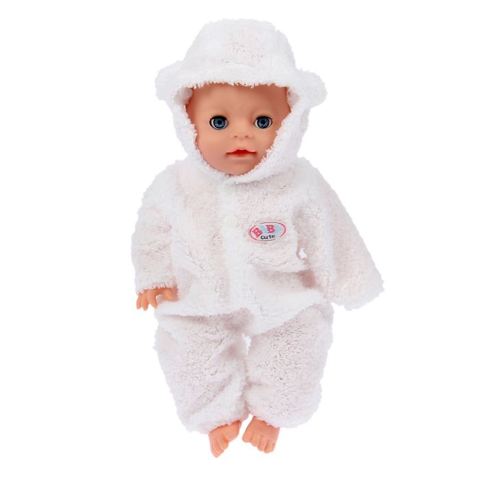 Одежда для пупса костюмчик белый