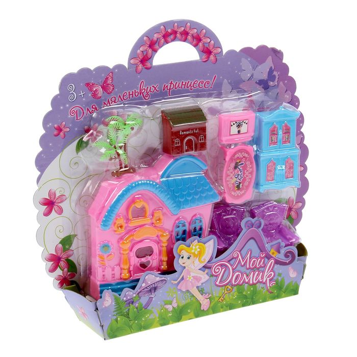 Дом для кукол "Мой домик" с аксессуарами