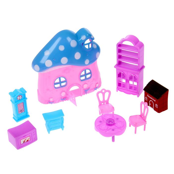 Дом для кукол "Мой домик" с аксессуарами