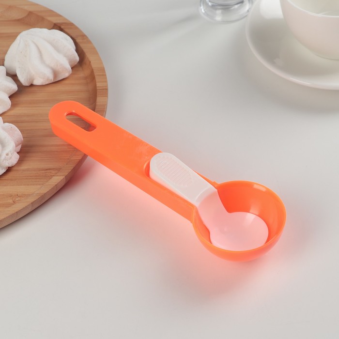 Ложка для мороженого "Лакомка", 18,3х5,5х3 см, цвет МИКС