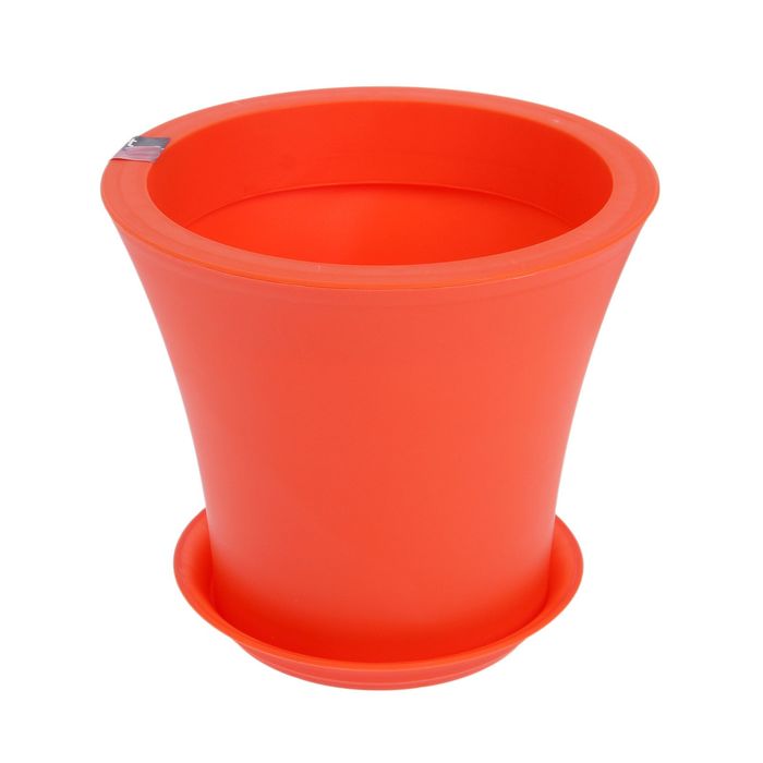 горшок для цветов form plastic тоскана. оранжевый горшок. Modern amsterdam горшки. горшок д/цветов с поддоном le parterre d 19. "эконом" 10л.