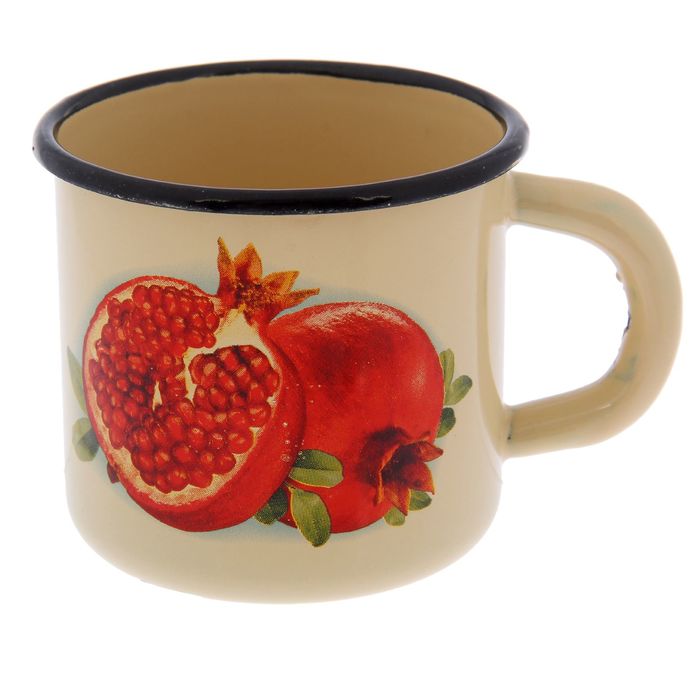Кружка 250 мл "Гранат", цвет кремовый