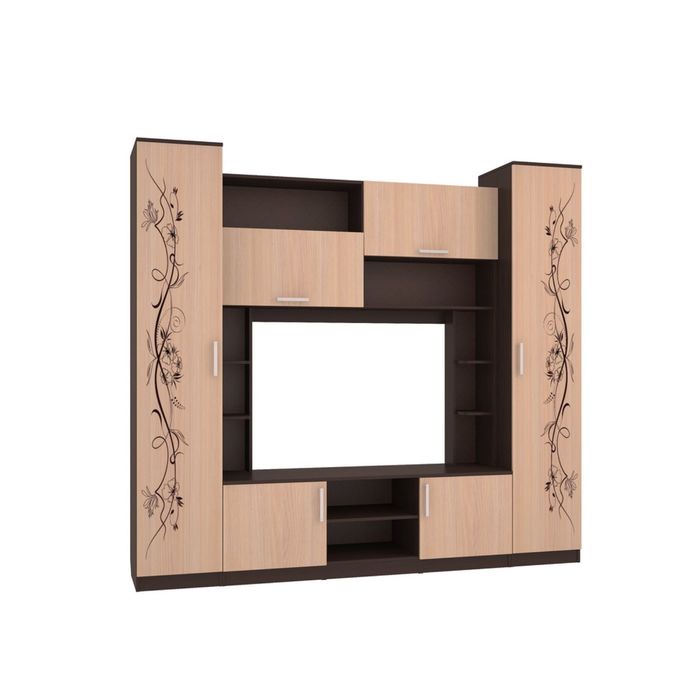 Шкаф одностворчатый "Натали", венге/дуб млечный