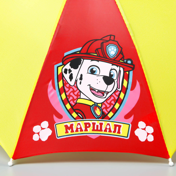 Щенячий патруль. Зонт детский "Маршал" 8 спиц d=52 см