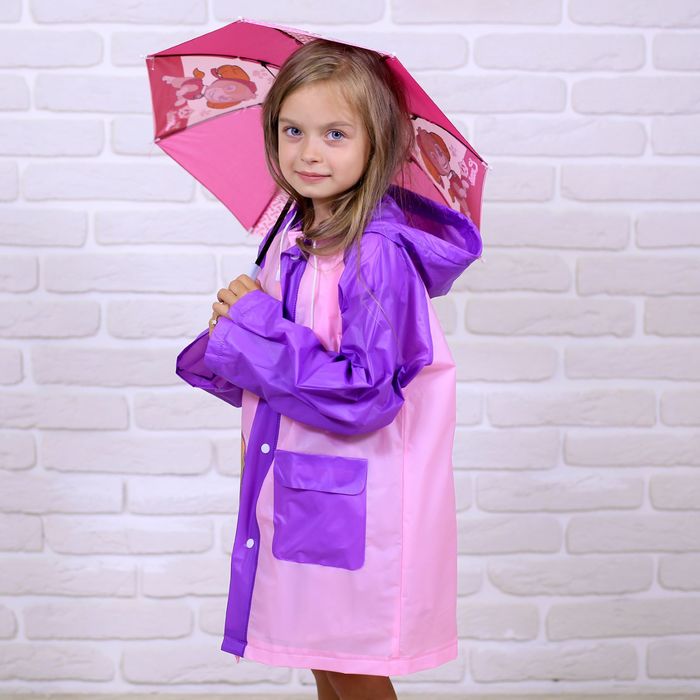 Щенячий патруль. Дождевик детский "Давай Полетаем!" , р-р S, рост 92-98 см