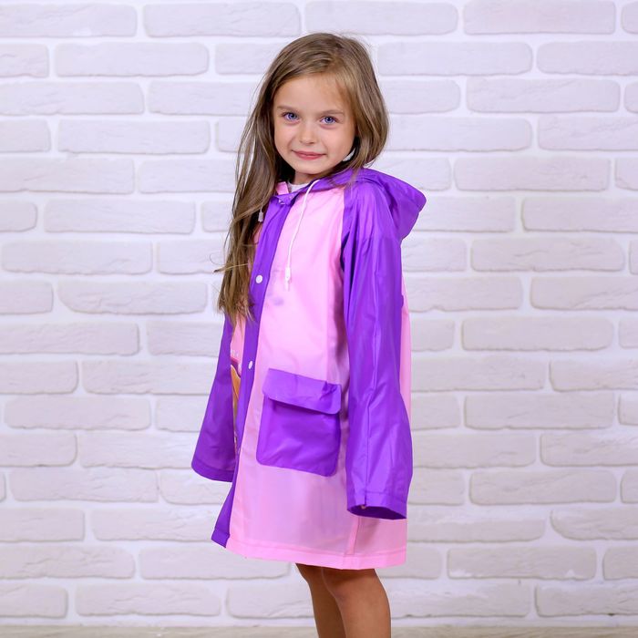 Щенячий патруль. Дождевик детский "Давай Полетаем!" , р-р S, рост 92-98 см