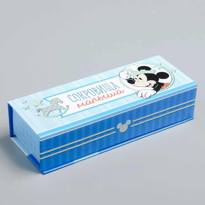 Набор памятных коробочек в пенале "Сокровища малыша", Дисней Беби, Микки Маус и друзья