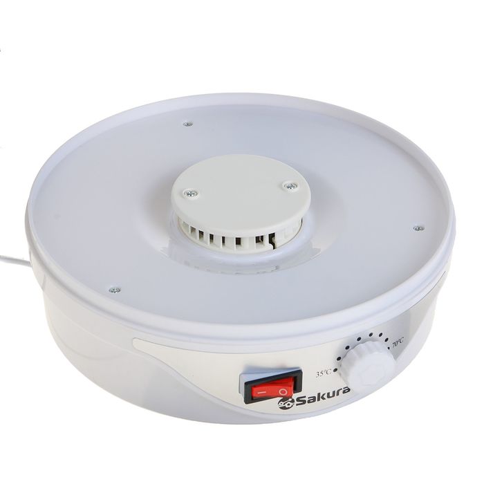 Сушилка для овощей и фруктов Sakura SA-7805, 250 Вт, 5 ярусов, механическое управление