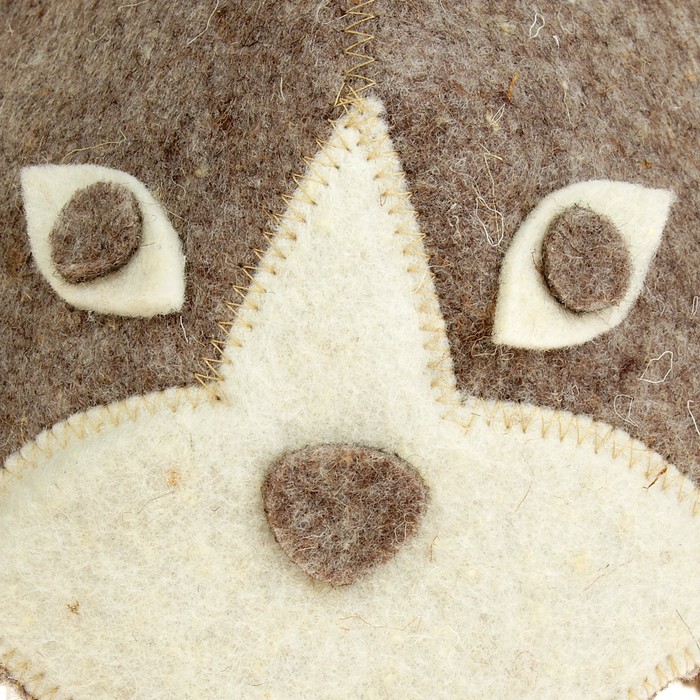 Банная шапка (колпак) СОБАКА