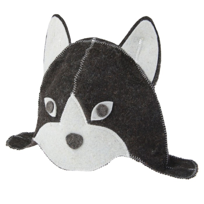 Банная шапка (колпак) СОБАКА