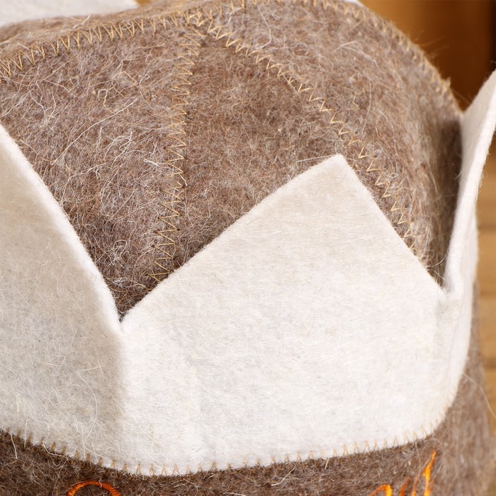 Банная шапка (колпак) КОРОНА ЦАРИЦА