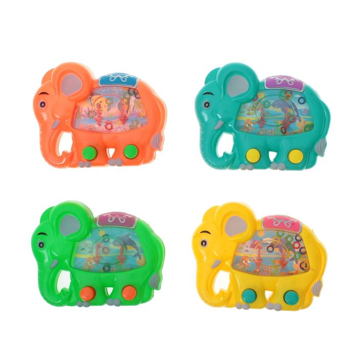 Водная игра "Слоник", цвета МИКС