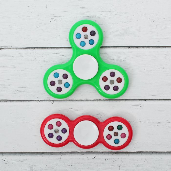 Спиннер "Крутыш" набор 2 штуки, цвета МИКС