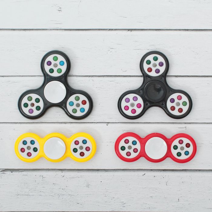 Спиннер "Крутыш" набор 2 штуки, цвета МИКС