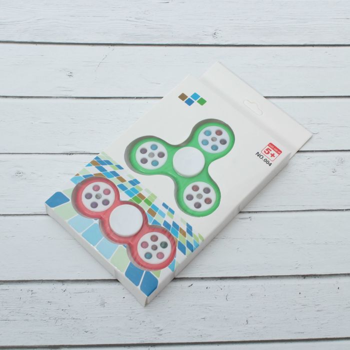 Спиннер "Крутыш" набор 2 штуки, цвета МИКС