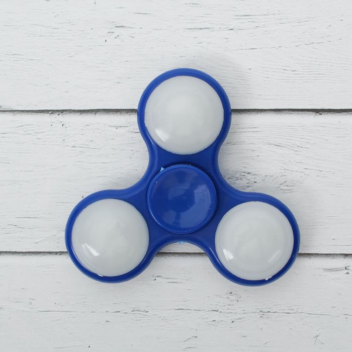 Спиннер "Бумеранг" световая, цвета МИКС