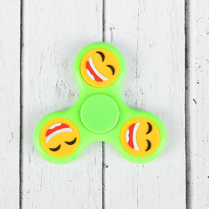 Спиннер "Смайлик", цвета МИКС