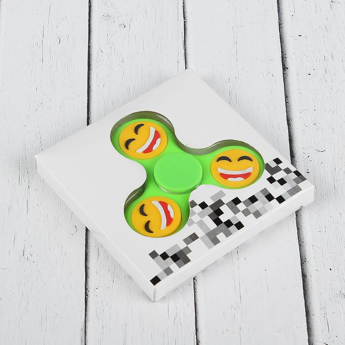 Спиннер "Смайлик", цвета МИКС