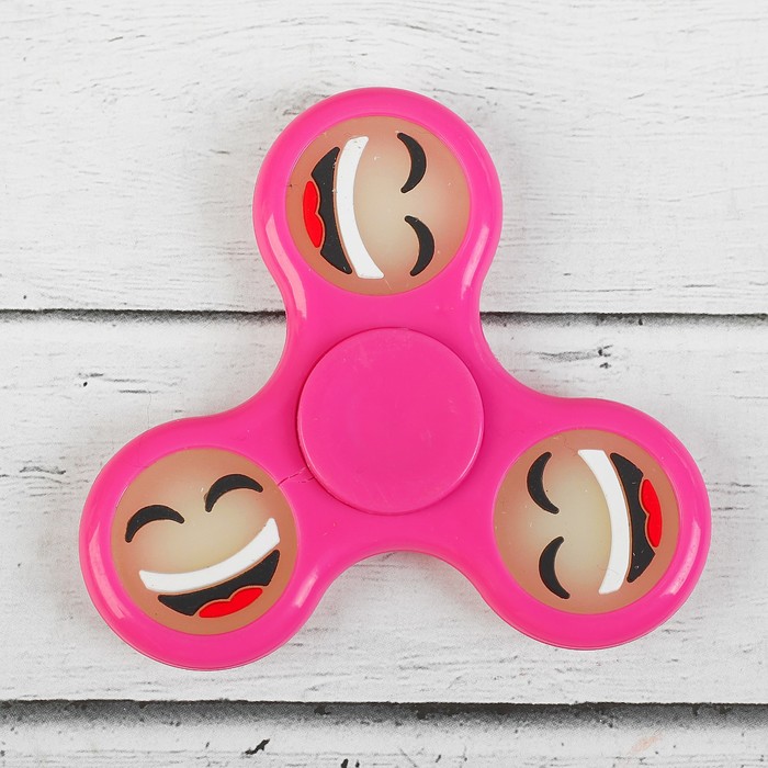 Спиннер "Смайл", цвета МИКС УЦЕНКА