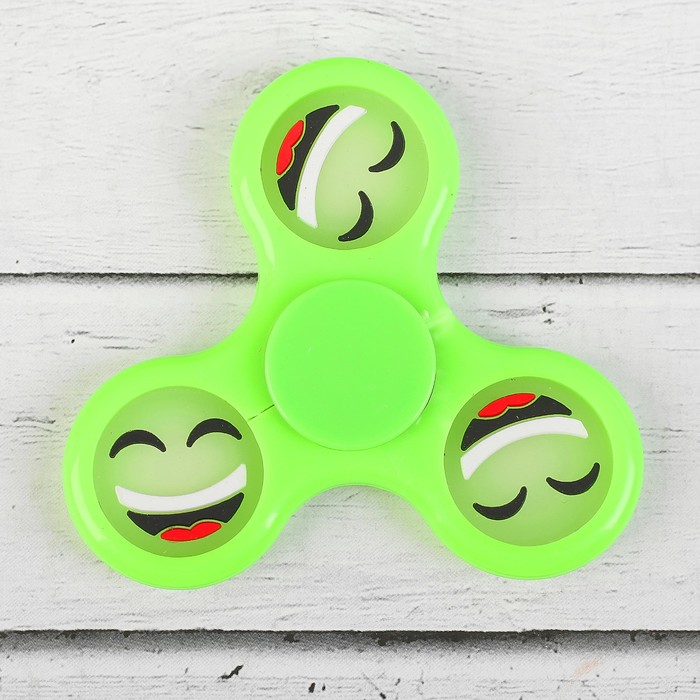 Спиннер "Смайл", цвета МИКС УЦЕНКА