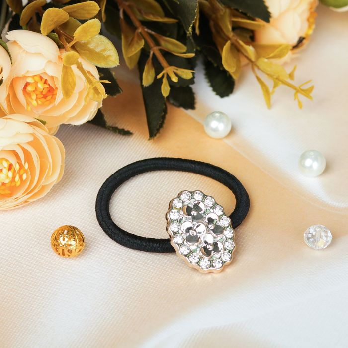 Резинка для волос "Соцветие", овал