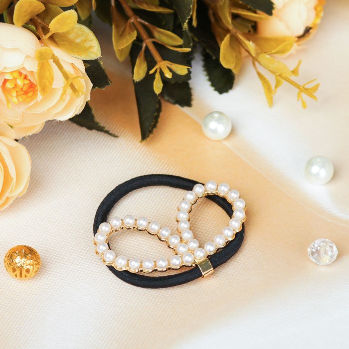 Резинка для волос "Либерти", жемчужные ушки