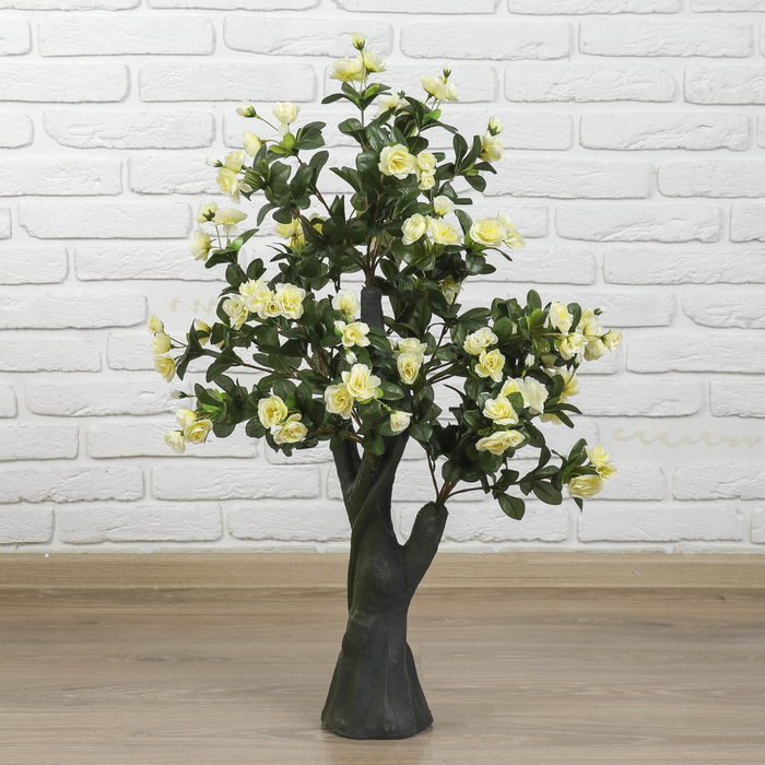 Куст искусственный "Цветы" 90 см МИКС