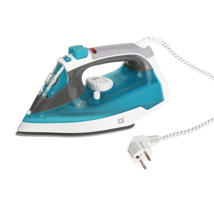 Утюг Irit IR-2228, 2200 Вт, вертикальное отпаривание, керамическое покрытие