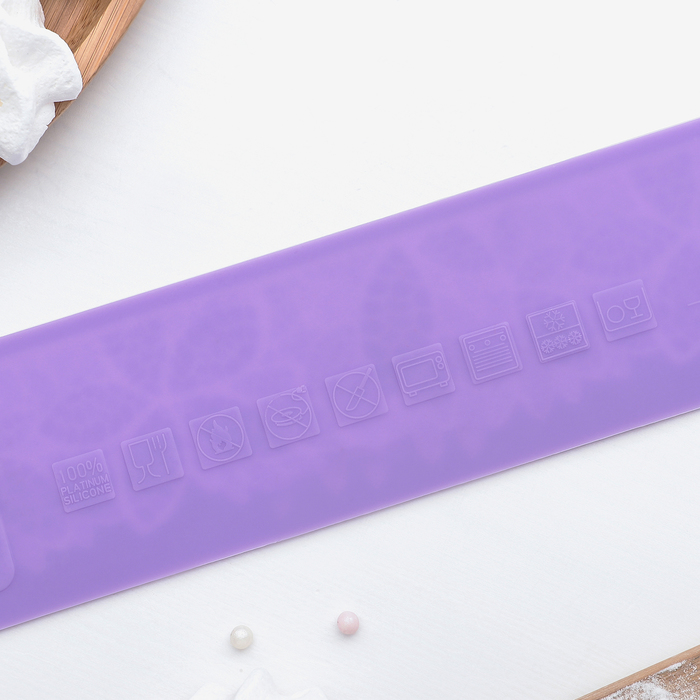 Коврик для айсинга "Листва", цвета МИКС